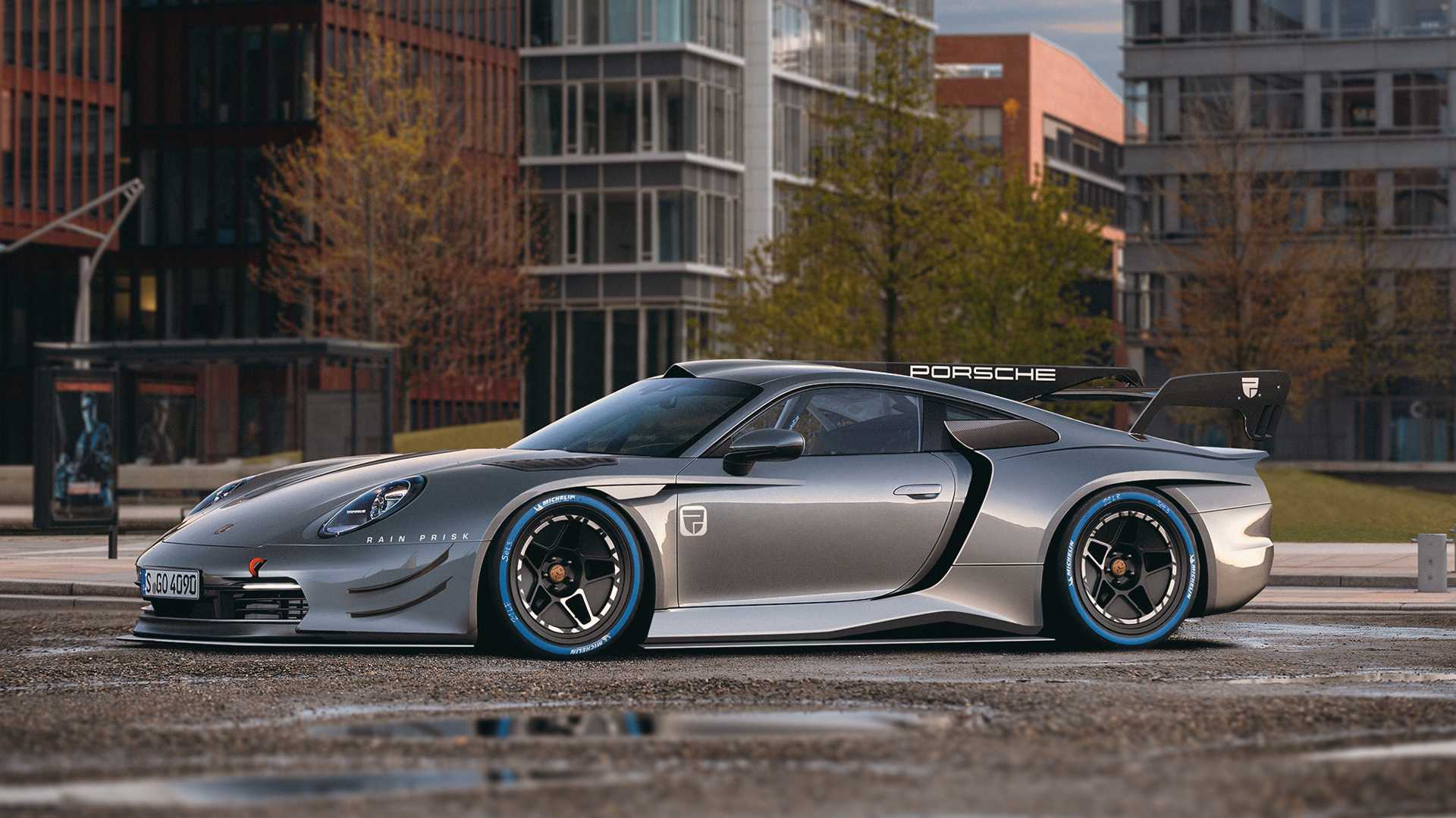 New Porsche 911 Gets Epic GT1 Treatment In Beautiful Rendering