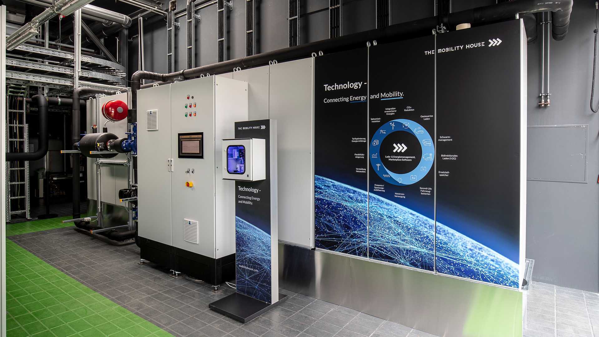 Audi Battery Storage Unit on Berlin EUREF Campus