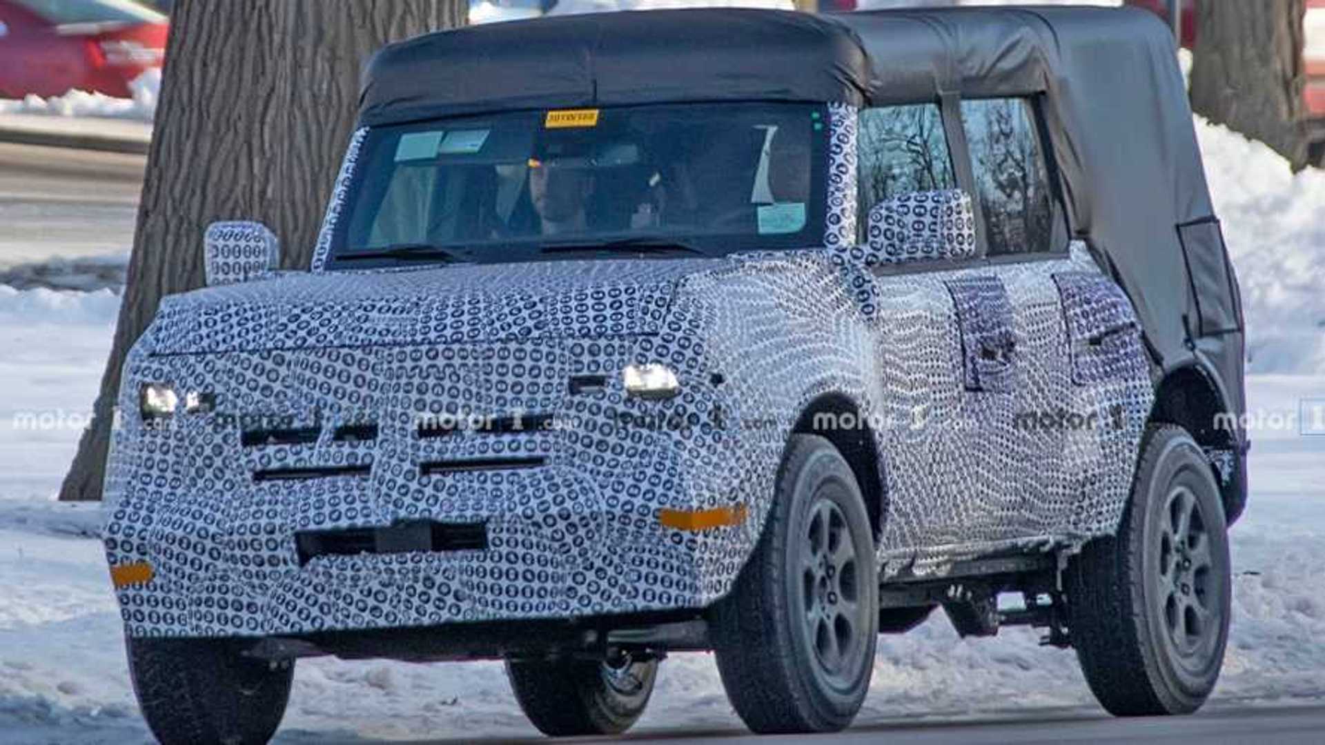 2021 Ford Bronco Spy Photo