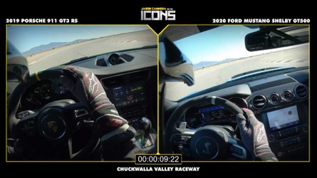 shelby gt500 911 gt3 rs track