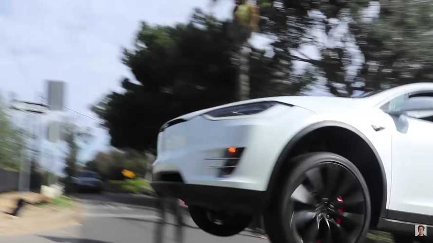 NSFW: A Flying Tesla Model X Shows Us What's Wrong With YouTube