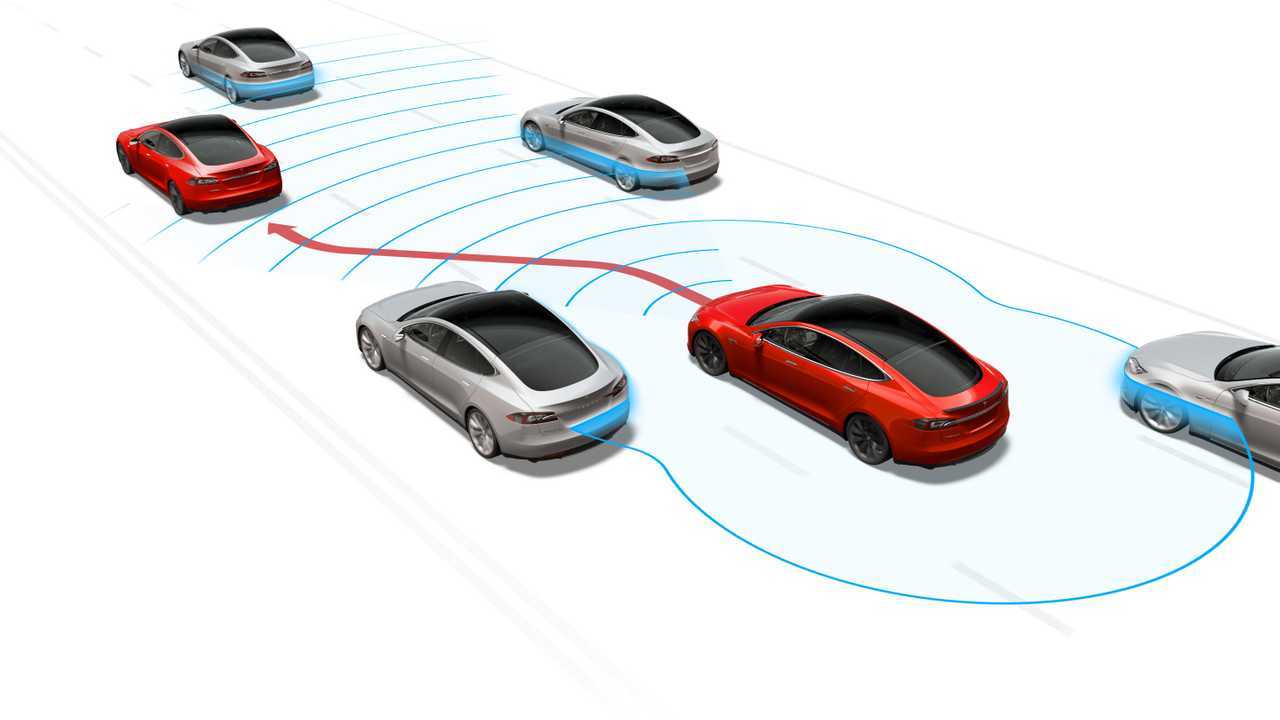 Tesla Autopilot photos officielles