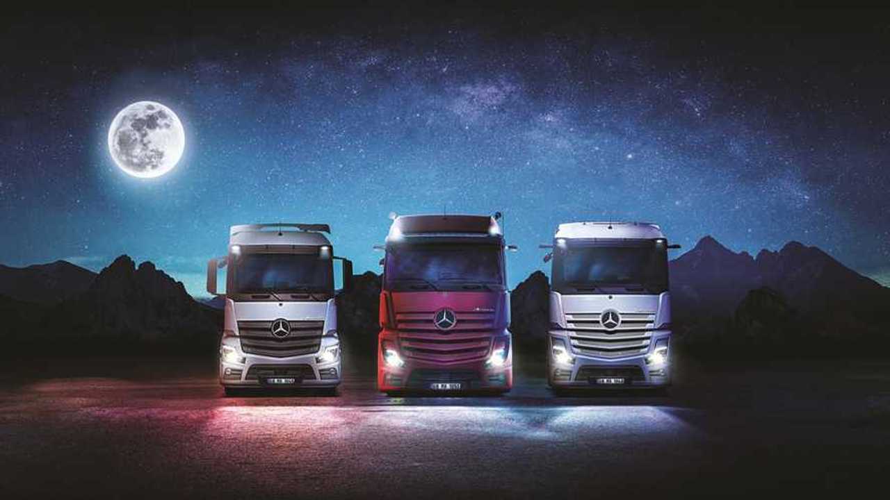 Yerli üretim Mercedes-Benz Actros Türkiye'de