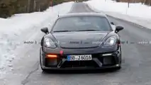 Porsche 718 Cayman GT4 RS, fotos espía.