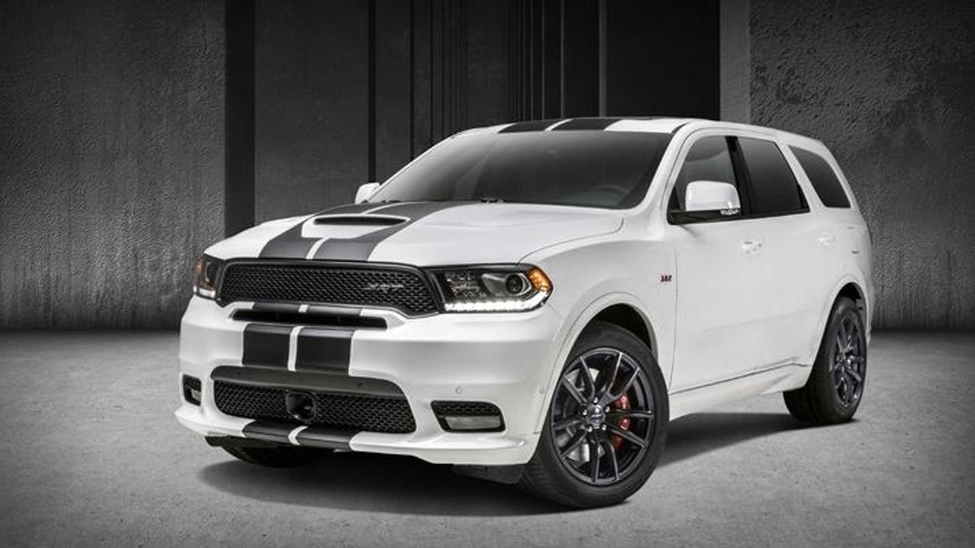 KARPAL 6-Piece Front Grille & Fascia Applique Set For Dodge Durango SRT 2018-2020 - Black Mesh