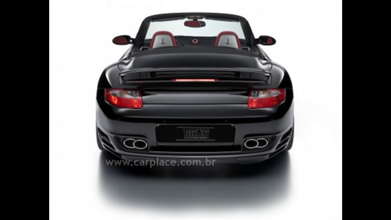 Porsche 911 Turbo Cabrio Techart modificado com 630 cavalos de potência