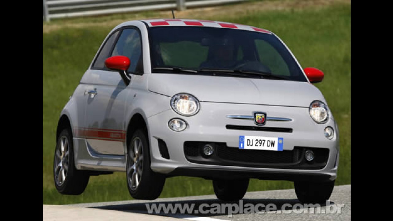 Abarth Coupé - Novo modelo esportivo baseado no Fiat 500 pode chegar 2010