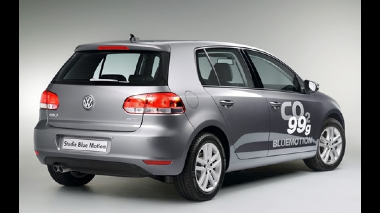 Novo Golf BlueMotion - Versão ecológica terá consumo de até 26,3 km/l
