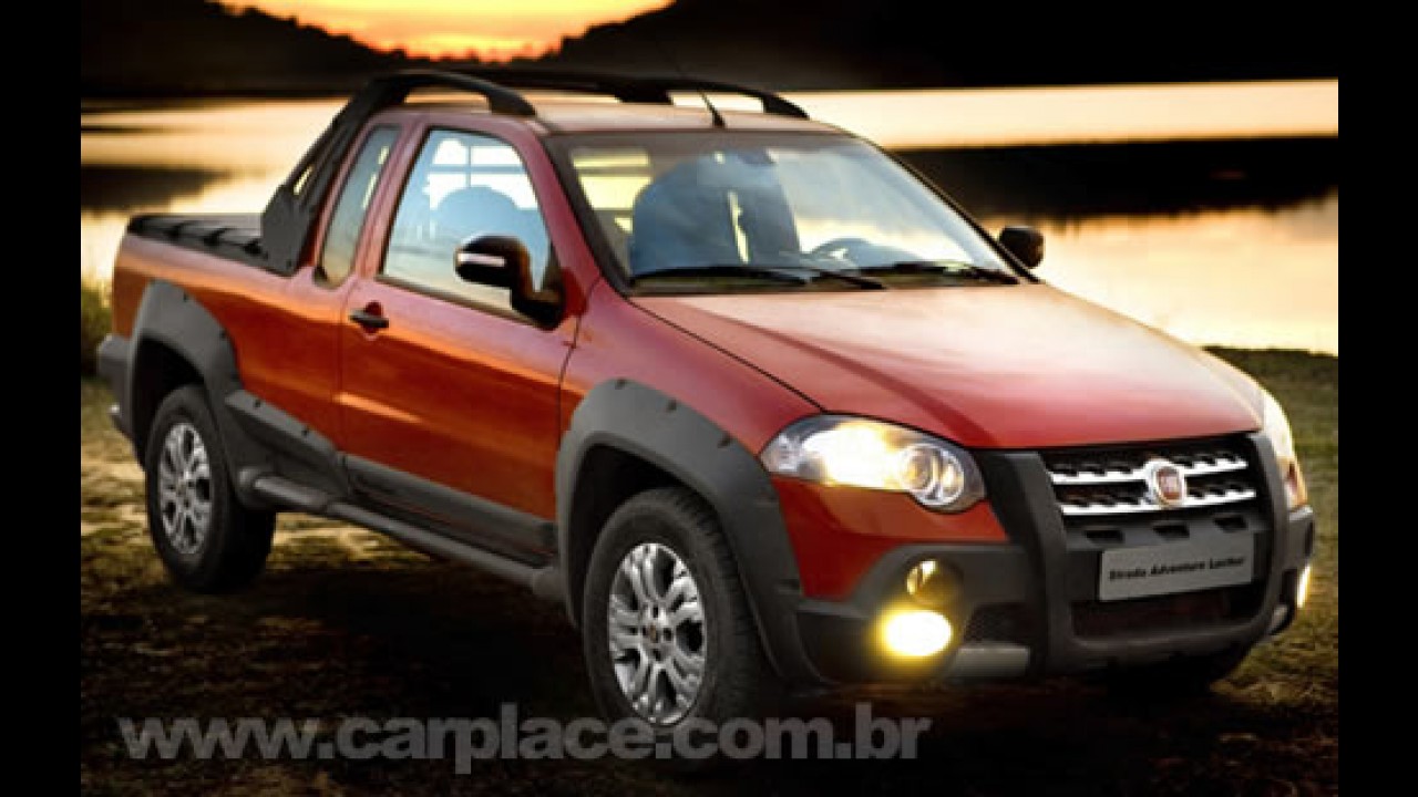 Fiat lança oficialmente a Nova Strada Adventure Locker 1.8 2009 - Veja fotos
