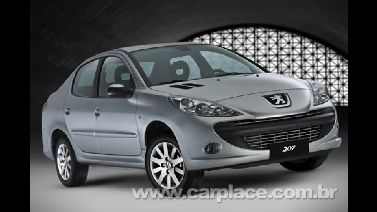 Novo Peugeot 207 Passion - Versão sedã começa a ser vendida em outubro