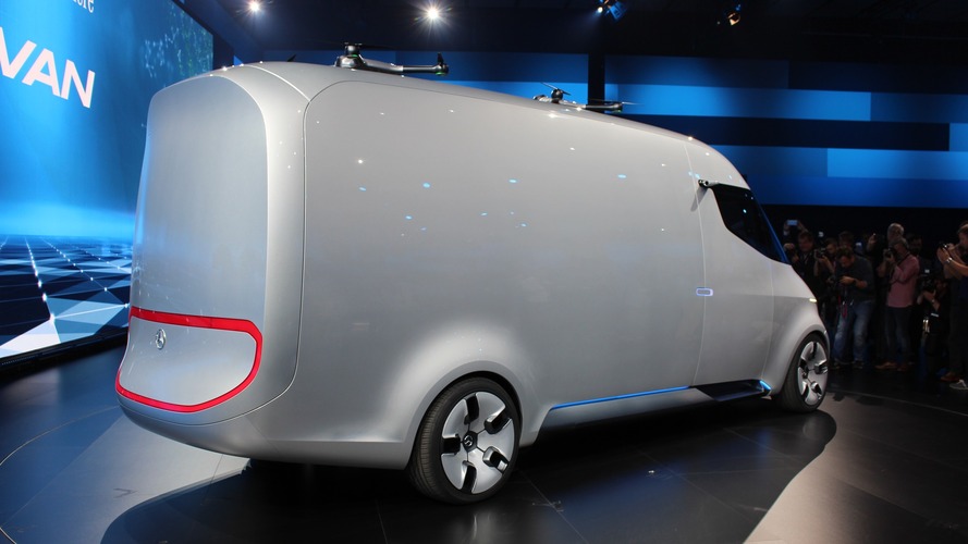 Mercedes-Benz Vision Van Konsepti: Canlı