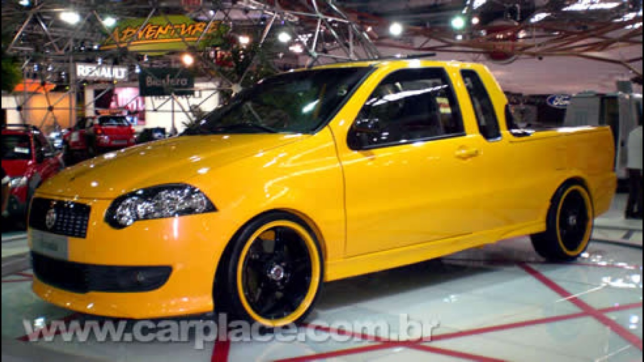 Salão do Automóvel 2008 - Fiat mostra Strada com motor 1.8 Turbo de 300 cv!!