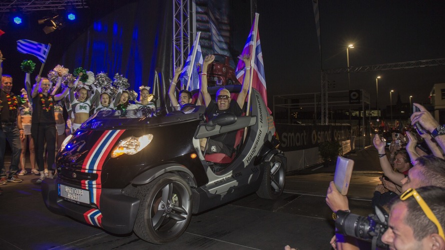 2016 Smart parade in Hamburg