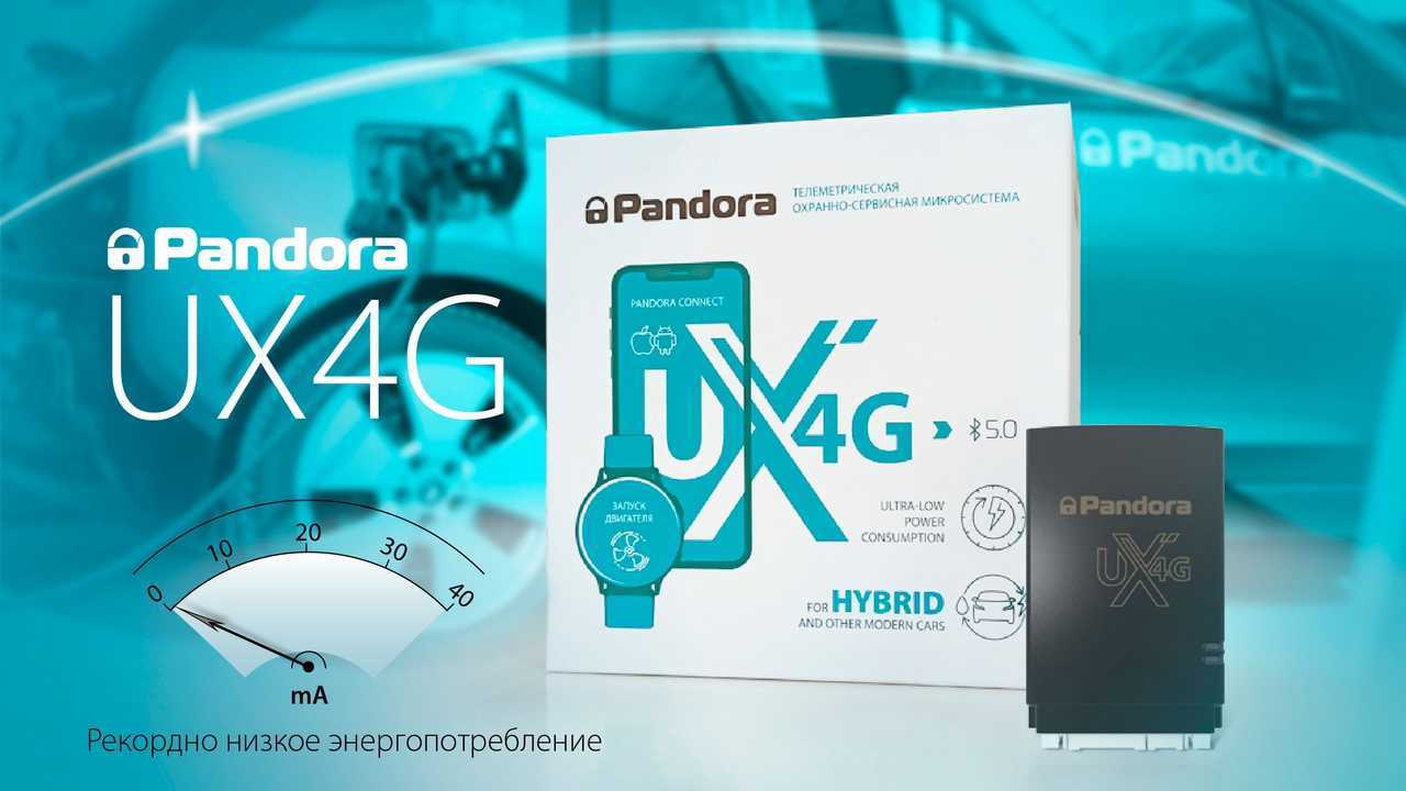 Сигнализация Pandora UX-4G