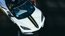 2021 Chevrolet Corvette Indy 500 Pace Car Top View