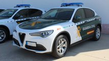 Nuevos Alfa Romeo Stelvio de la Guardia Civil