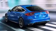 Angle arrière à hayon arrière Honda Civic 2022