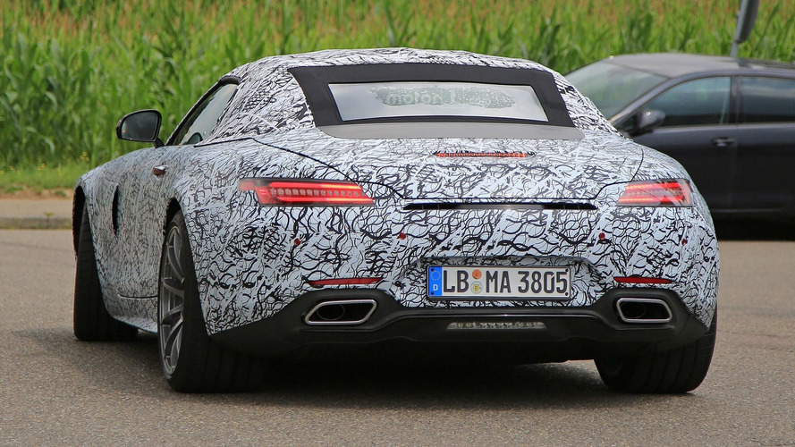 Mercedes-AMG GT C Roadster spy photo
