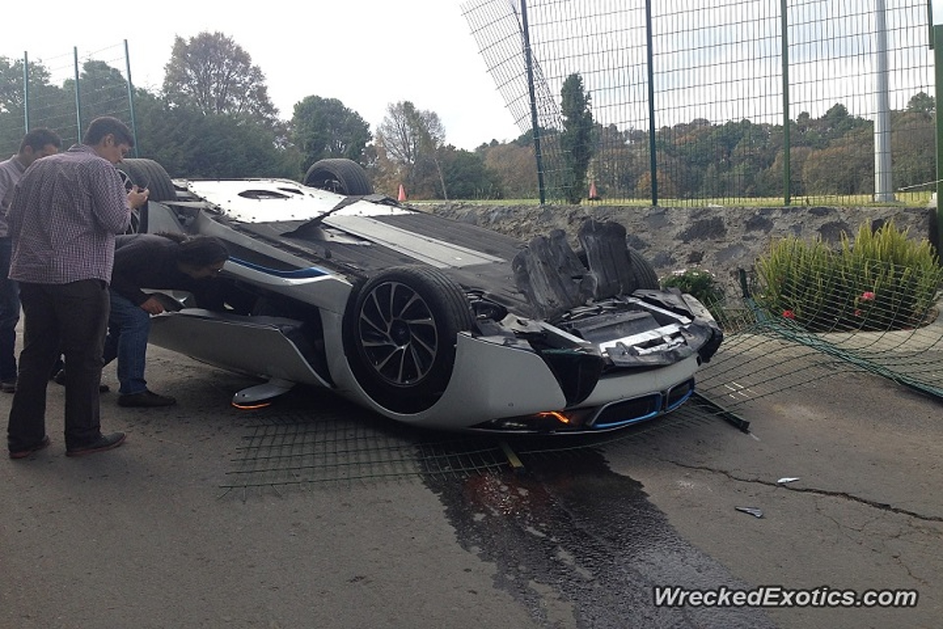 Journalist Flips BMW i8 During Test Drive