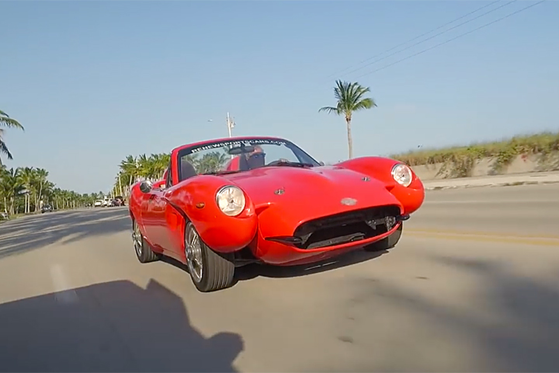 This Sleek Sports Car is Actually Made of Cannabis