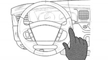 Hyundai patent for touch-sensitive controls on steering wheel