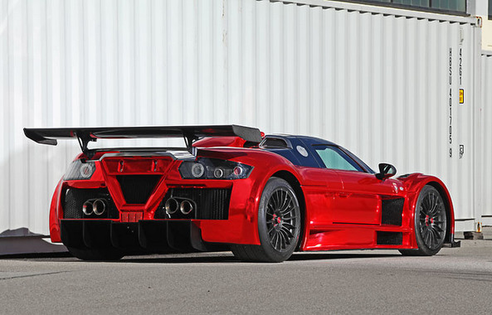 2M Designs IronCar is an Iron Man-Inspired Chrome Supercar