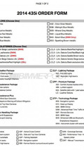 2014 BMW 4-Series 435i order guide / BimmerPost