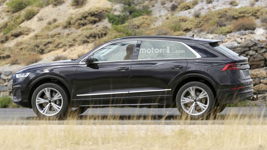 Audi Q8 2018: fotos espía exterior