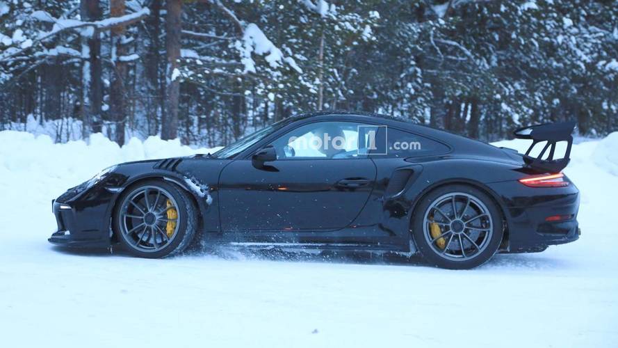 Porsche 911 GT3 RS 2018: fotos espía sin camuflaje