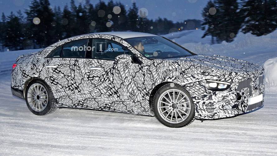 2019 Mercedes CLA spy photo