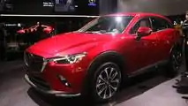 2019 Mazda CX-3 at the 2018 New York Auto Show