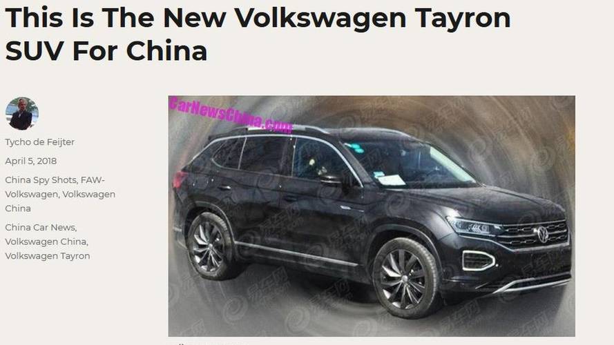 Volkswagen Tayron - Un nouveau SUV pour le marché chinois