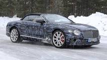 2019 Bentley Continental GTC spy photo