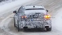 Photo d'espionnage de l'Audi S4 Avant de nouvelle génération