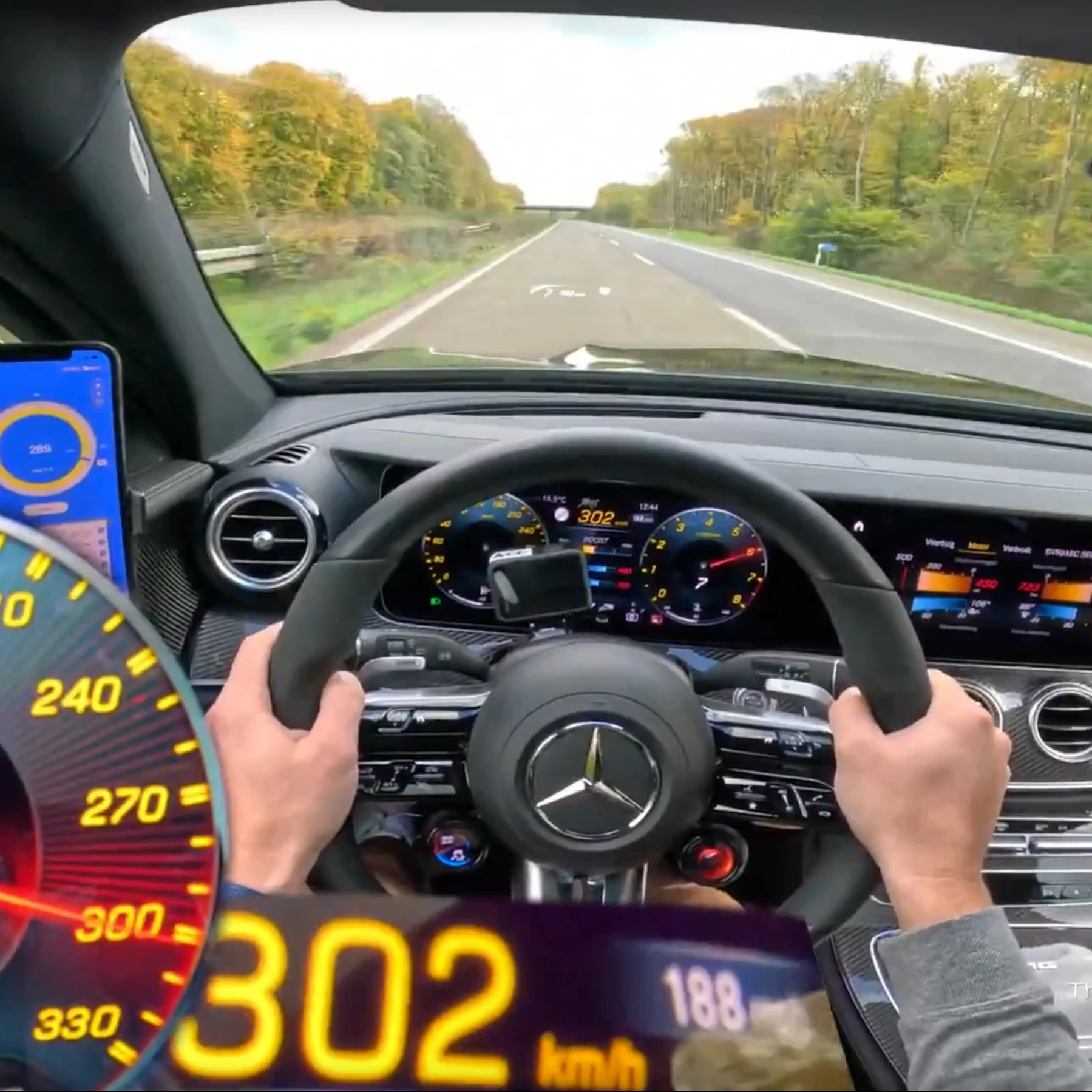 2023 Mercedes-AMG E63 S Wagon Blasts Down The Autobahn At 188 MPH