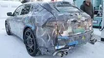 Ferrari-Mule mit Elektroantrieb an der Ionity-Ladestation