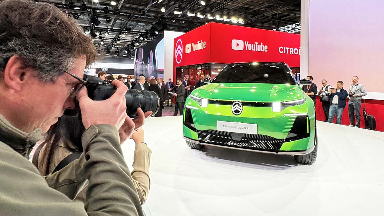 BYD a un salone dell'auto