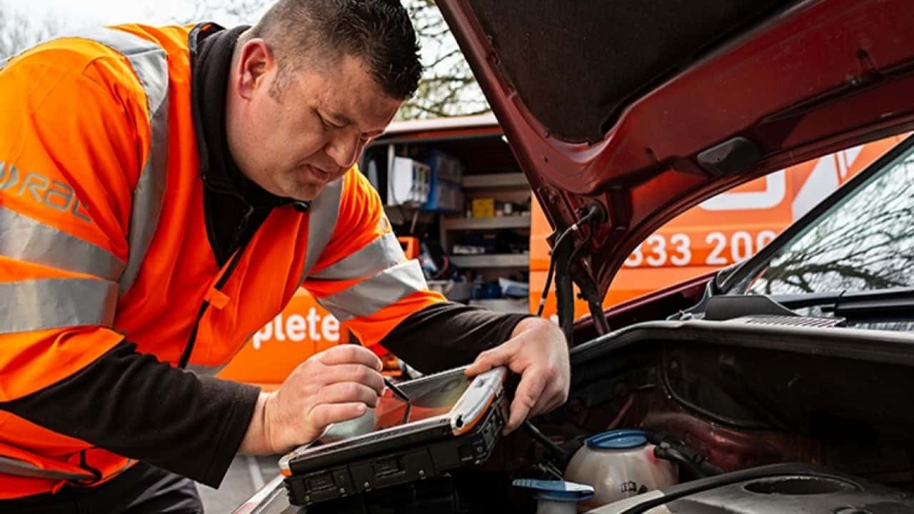 Flat battery