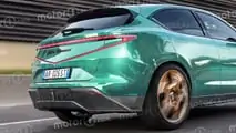 Alfa Romeo Stelvio als Rendering