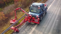 Mercedes WaVe Unimog Prototyp im Testeinsatz