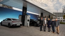 Mercedes Charging Hub in Mannheim