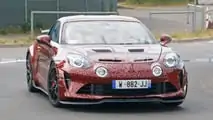 Photos d'espionnage de la Hotter Alpine A110