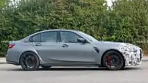 Foto spia aggiornate della berlina BMW M3
