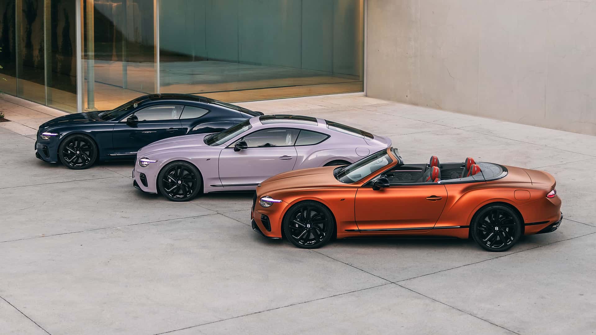 Bentley Built Three One-Off Continentals For Sun, Earth, Moon