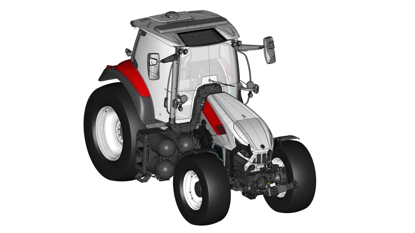 Steyr HYTRAC, trattore a idrogeno integrato nel sistema aziendale