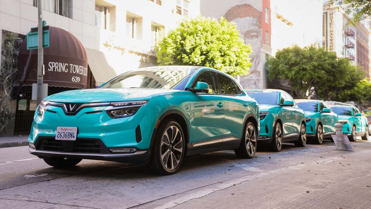 Los Angeles, Uber ve Lyft'e Rakip Olan Yeni Araç Çağırma Hizmeti İçin 500 VinFast Elektrikli Araç Aldı