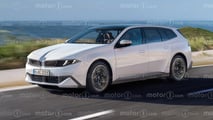 BMW i3 Touring (2027), el render de Motor1.com