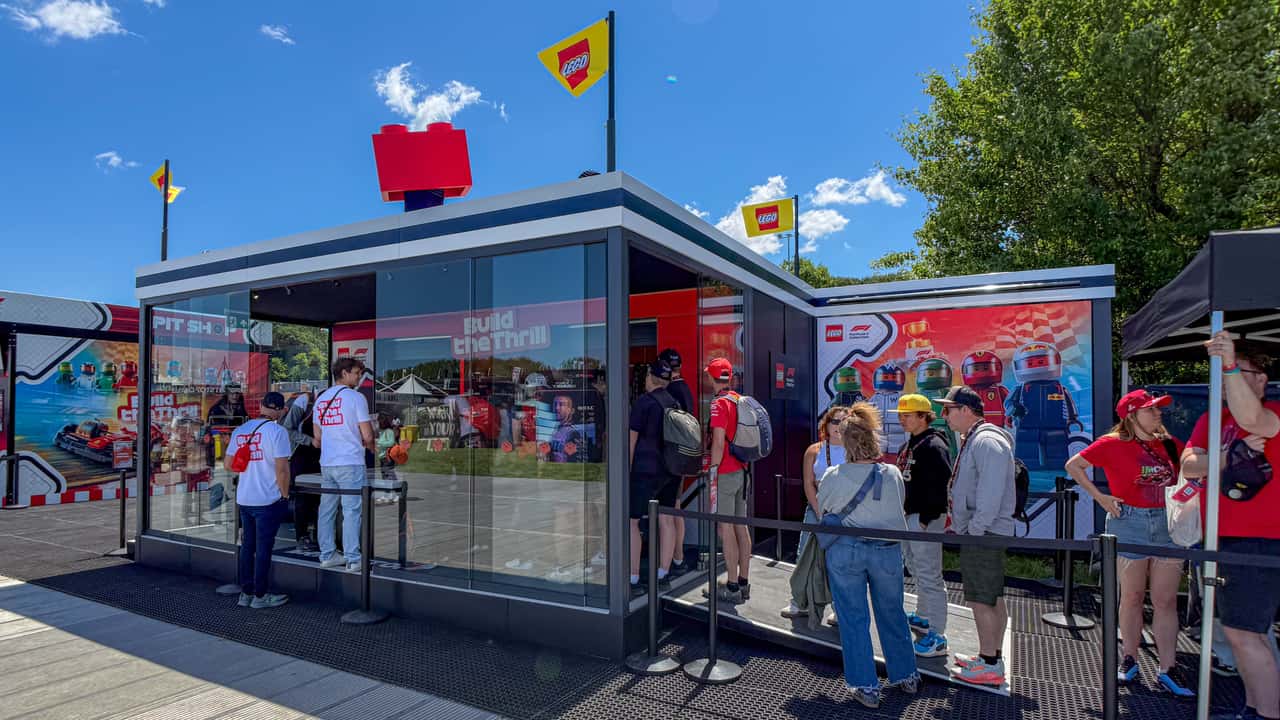 Lego porta i mattoncini al Gran Premio d’Italia di Monza 2025