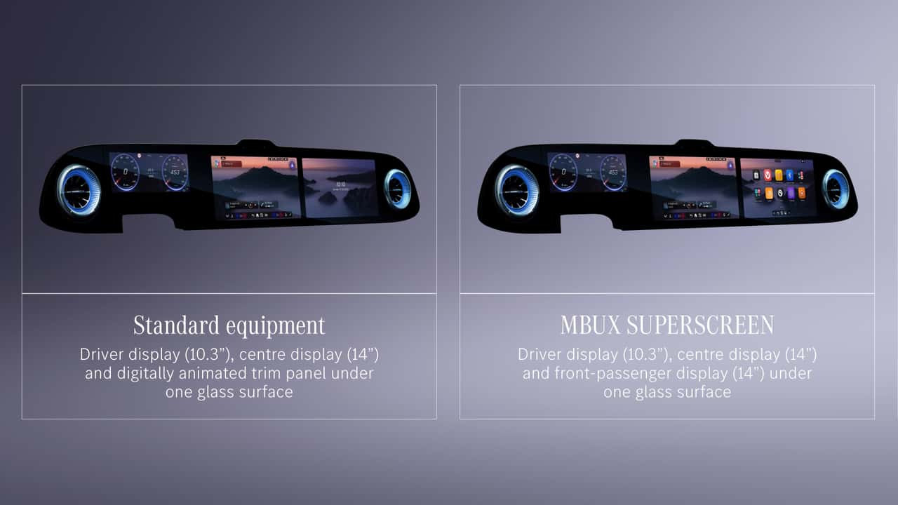Mercedes-Benz GLC Base Screen