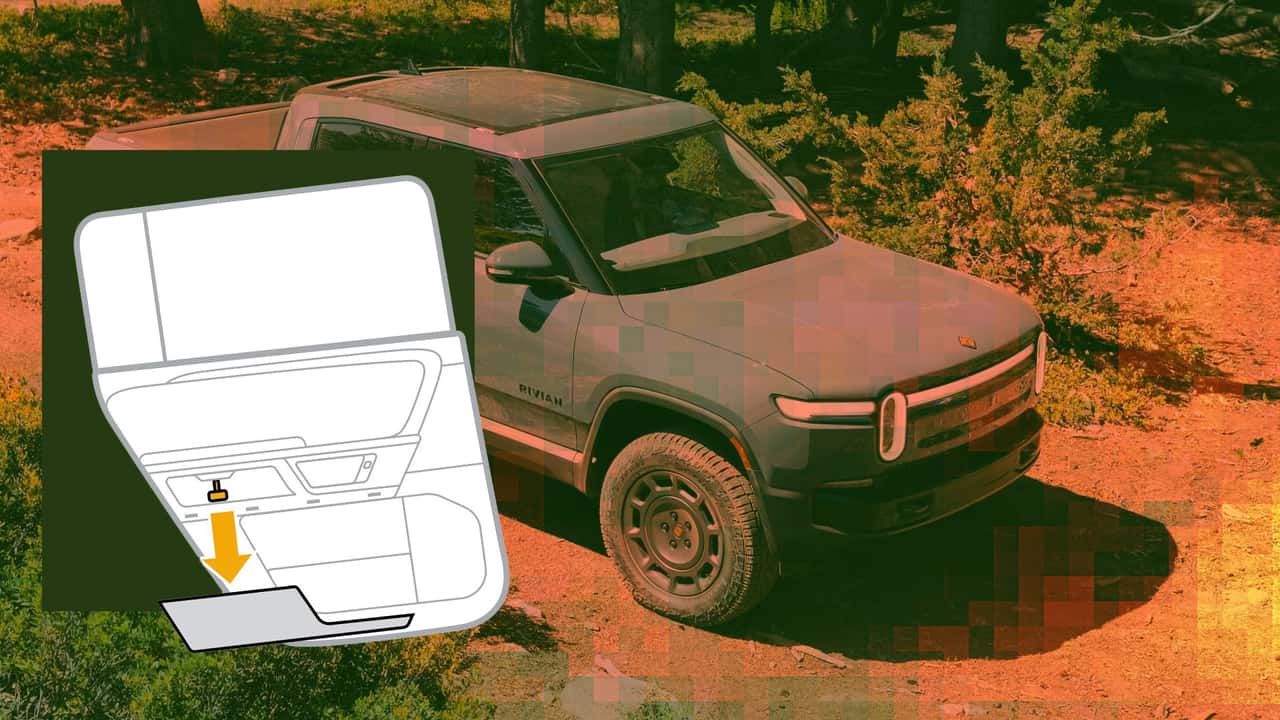 Rivian Owners Are Hacking Rear Doors So Kids Can Get Out In An Emergency